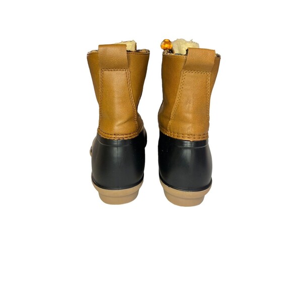 Alpine Woods Insulated Duck Boots Women's Rider Midi Inner Leopard Print Size 9M - Picture 2 of 11